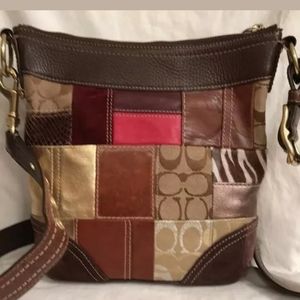 Coach G06Q-10435 (On Inside Tag) Brown Suede L